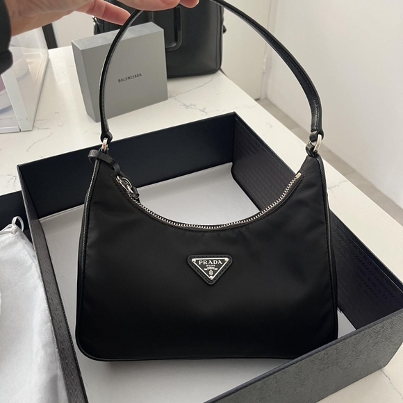 Prada Black Saffiano Mini Bag - Picture 1 of 9